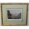 Engraving ‘Meiringen’ by CORRADI, on Moinat SA – Antiques and decorative items – Engravings, lithographs