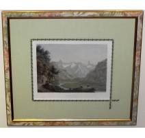 Gravure Meiringen par CORRADI