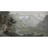 Engraving ‘Meiringen’ by CORRADI, on Moinat SA – Antiques and decorative items – Engravings, lithographs