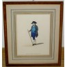Engraving ‘Mountaineer of The Grison’ by Moinat SA – Antiques and decorative items – Engravings, lithographs