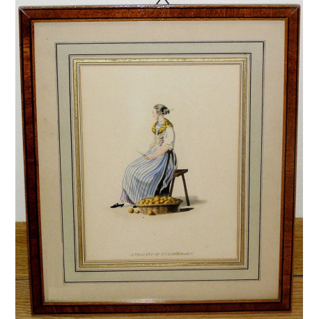 Stich „Ein Bauer aus Underwalden“ bei Moinat SA – Antiquitäten und Dekoration – Stiche, Lithografien