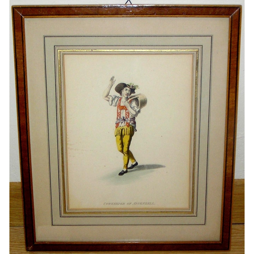 Gravure Cowkeeper of Appenzell 
