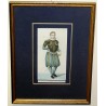 Gravure "Capitano Svizzero con corazza"  sur Moinat SA  - Antiquités décoration -  Gravures, Lithos