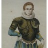 Gravure "Capitano Svizzero con corazza"  sur Moinat SA  - Antiquités décoration -  Gravures, Lithos