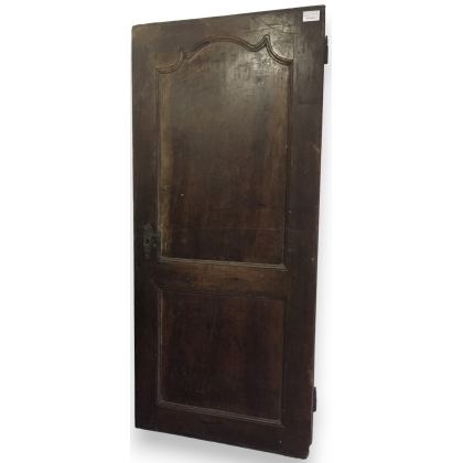 Porte d\'armoire ancienne en noyer