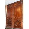 Pair of walnut cupboard doors from  Moinat SA  - Antiques and home décor