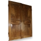 Paire de portes d'armoire en noyer