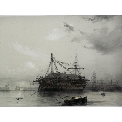 Pair of ‘Boat’ engravings by Moinat SA – Antiques and decorative items – Engravings, lithographs