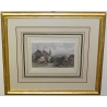 Gravure "St. Jacob bei Basel" par G.A.
