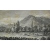 Gravure double "Moutier" par Le BARBIER  sur Moinat SA  - Antiquités décoration -  Gravures, Lithos