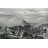 Engraving ‘Vista de Neby Samwil’ by FENN on Moinat SA – Antiques and decorative items – Engravings, lithographs