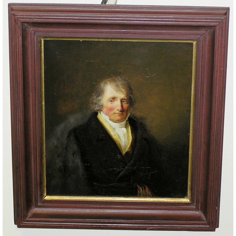 Huile sur toile "Dr. Isaac POL" 1764