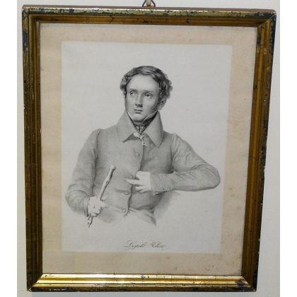 Gravure "Leopold Robert"  sur Moinat SA  - Antiquités décoration -  Gravures, Lithos
