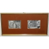Gravure double "Fabrication de tonneaux"