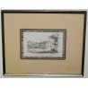 Radierung „Haus von J.J. Rousseau in Moinat SA“ – Antiquitäten und Dekoration – Radierungen, Lithografien