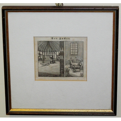 Gravure "Der Buder"  sur Moinat SA  - Antiquités décoration -  Gravures, Lithos