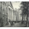 Gravure "Cour de St.Pierre" à Genève  sur Moinat SA  - Antiquités décoration -  Gravures, Lithos