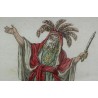 Gravure "Topiltzin de l'ancien Mexique"  sur Moinat SA  - Antiquités décoration -  Gravures, Lithos