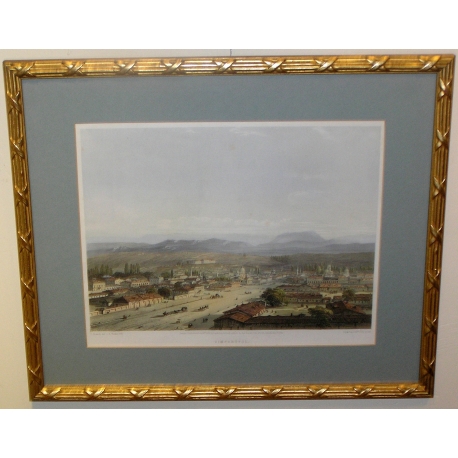 Gravure "Simferopol" de BOSSOH  sur Moinat SA  - Antiquités décoration -  Gravures, Lithos
