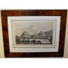 Engraving ‘View of the Town of Sion’ by Moinat SA – Antiques and decorative items – Engravings, lithographs