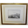 Gravure "Vue de Nyon prise sur la route  sur Moinat SA  - Antiquités décoration -  Gravures, Lithos