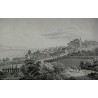 Gravure "Vue de Nyon prise sur la route  sur Moinat SA  - Antiquités décoration -  Gravures, Lithos