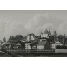 Gravure "Nyon" par Rüdisühli, Suisse  sur Moinat SA  - Antiquités décoration -  Gravures, Lithos