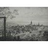 Engraving entitled ‘Bienne’ by GRAF, on Moinat SA – Antiques and decorative items – Engravings, lithographs
