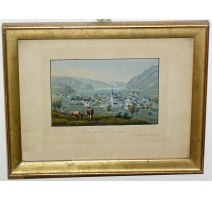 Gravure coloriée Stanz par DIKENMAN,