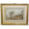 Watercolour painting ‘Landscape’ at Moinat SA – Antiques and home décor – Gouaches, watercolours, pastels