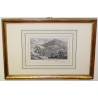 Gravure \"Village de Montreux\"
