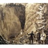 "Pfaffers Bad" wash drawing at Moinat SA – Antiques and Decor
