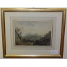 Aquarelle "Vue de Lausanne"  signée J.  sur Moinat SA  - Antiquités décoration -  Gravures, Lithos
