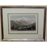 Engraving ‘Mont Blanc from above’ by Moinat SA – Antiques and decorative items – Engravings, lithographs