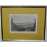 Engraving ‘Mont Blanc from the Jura’ by Moinat SA – Antiques and decorative items – Engravings, lithographs