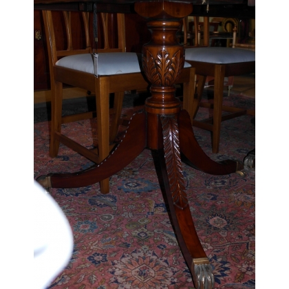  Table de salle à manger en acajou sur  Moinat SA  - Antiquités décoration