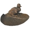 Bronze \"Caneton sur nénuphar\"