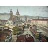 Gravure \"Vue de l\'église St Esprit \"