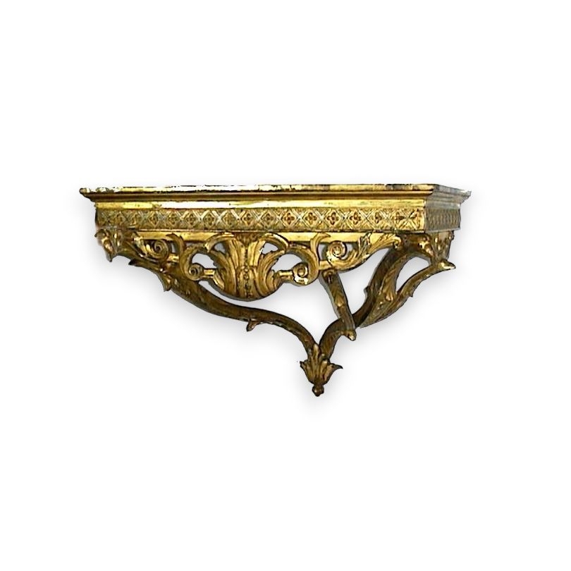 Régence carved wooden console,