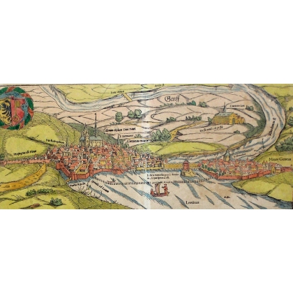 Engraving entitled ‘Geneva’ by Moinat SA – Antiques and decorative items – Engravings, lithographs