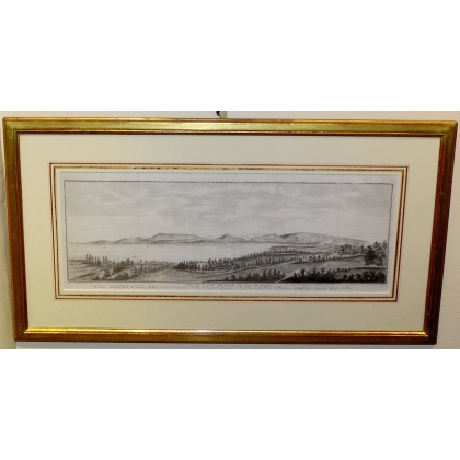 Engraving: ‘View of the East Coast’ by Moinat SA – Antiques and decorative items – Engravings, lithographs