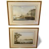 Pair of Russian engravings, painted on Moinat SA – Antiques and decorative items – Engravings, lithographs