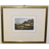 Engraving: ‘The Path to Sinai, Monastery of Moinat SA’ – Antiques and decorative items – Engravings, lithographs