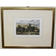 Gravure "Jardin des Oliviers" de HARDING