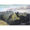  Pastel "Arêtes tourmentées", signé A. sur  Moinat SA  - Antiquités décoration