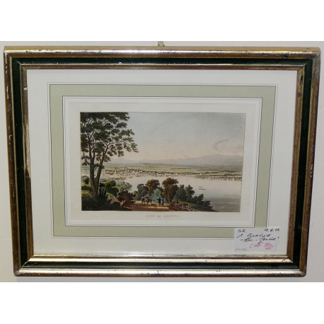 Gravure "Lake of Geneva"  sur Moinat SA  - Antiquités décoration -  Gravures, Lithos