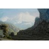 "Mont-Blanc" engraving by Moinat SA – Antiques and decorative items – Engravings, lithographs