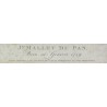 Engraving by "Js. Mallet du Pan" by RIGAUD on Moinat SA – Antiques and decorative items – Engravings, lithographs
