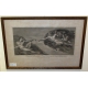 Truite courbe en bronze sur une pierre, REUSSNER