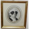 Gravure \"Portrait de Femme\"